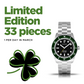 Black Shamrock - Ltd Edtn St. Patricks Day 2025 - Maraí 401 - Dive Watch (40mm)