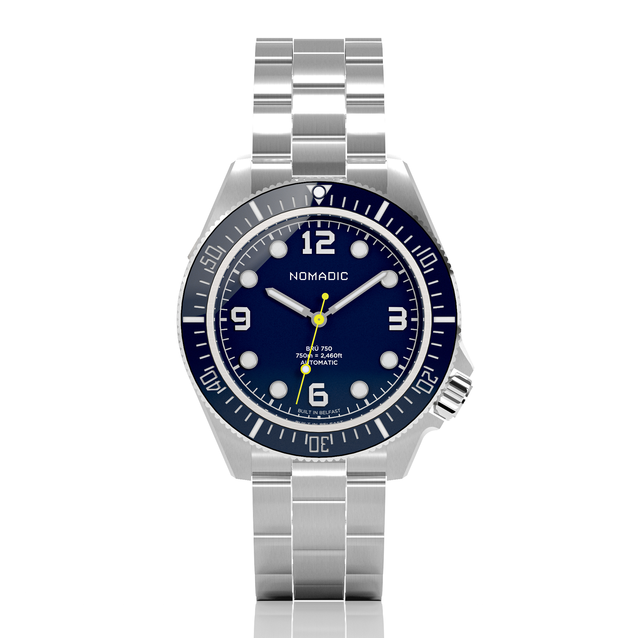 Brú 750 - 42mm Ti5 Deep Dive - Deep Ocean Blue