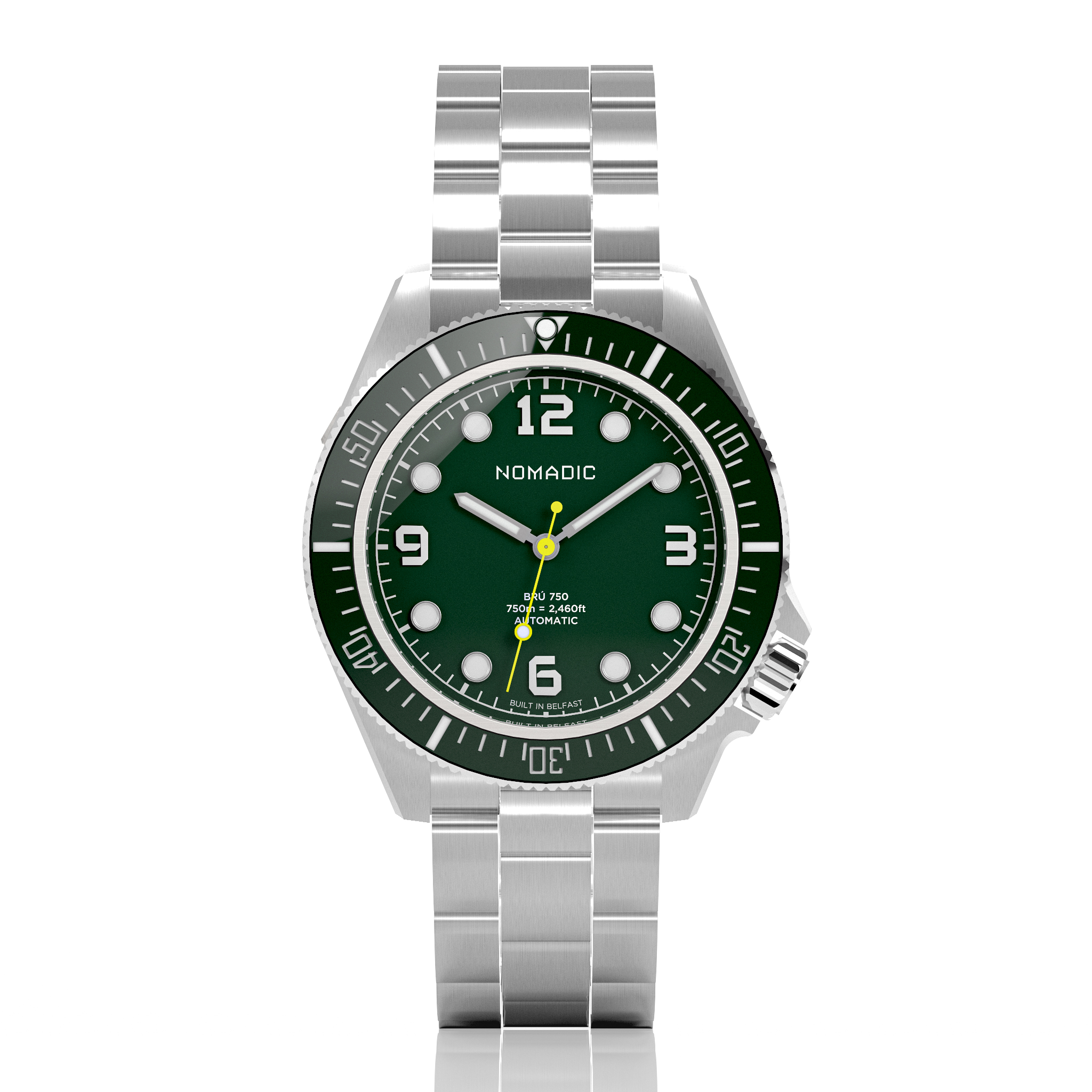 Brú 750 - 42mm Ti5 Deep Dive - Emerald Abyss