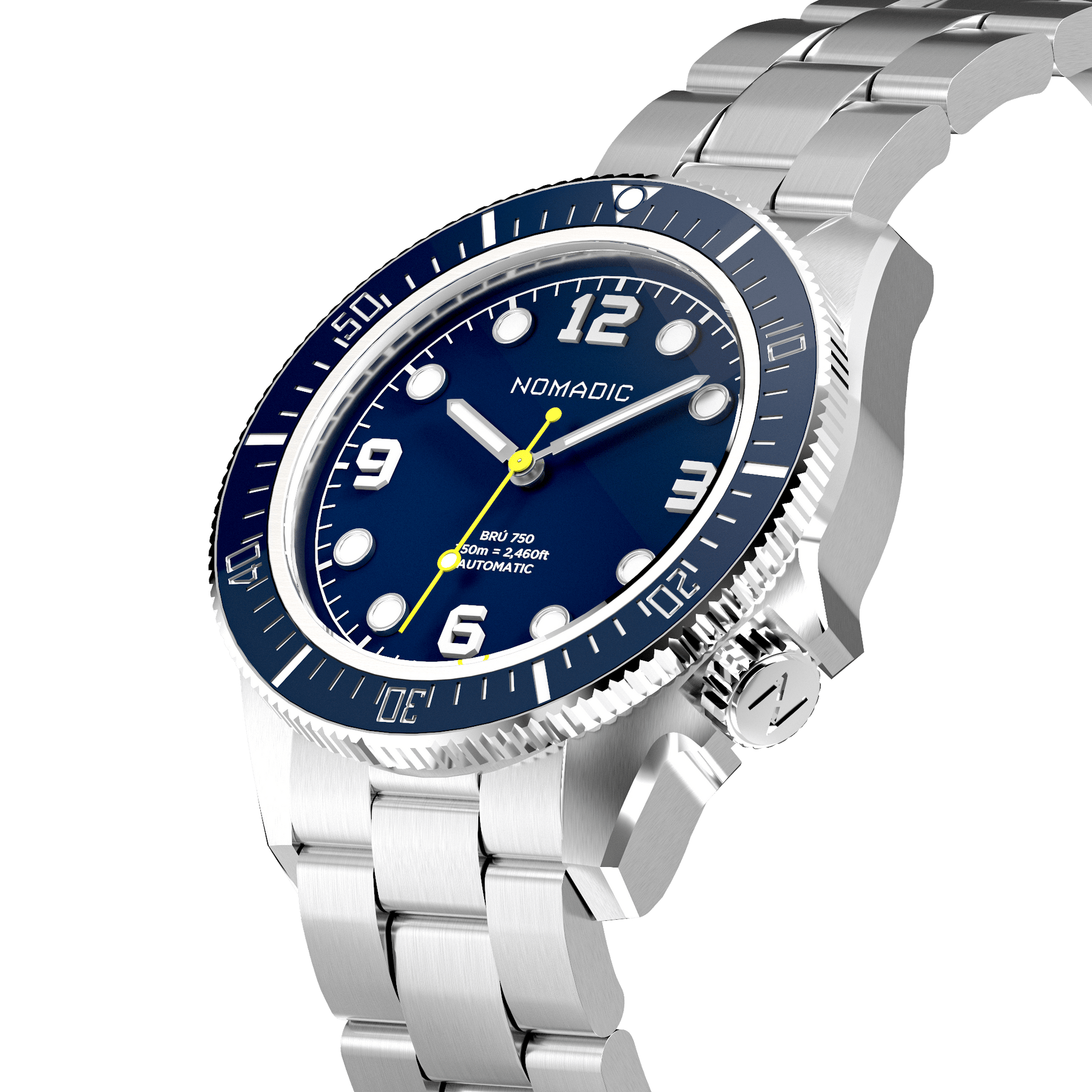 Brú 750 - 42mm Ti5 Deep Dive - Deep Ocean Blue