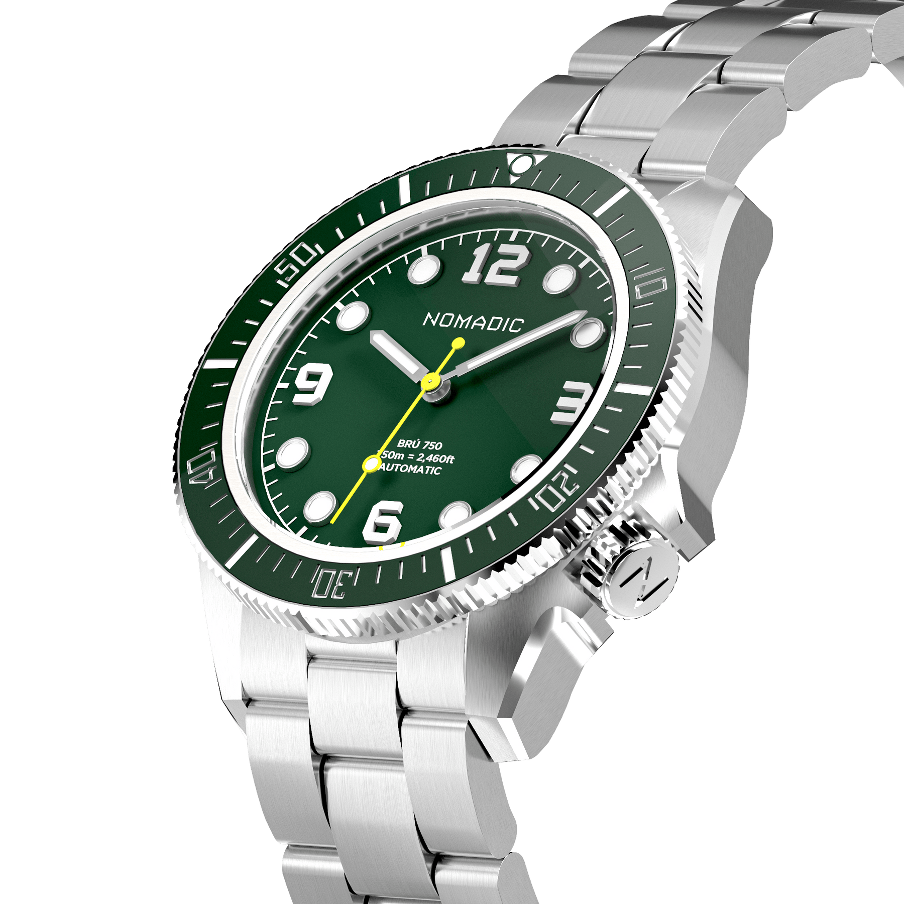 Brú 750 - 42mm Ti5 Deep Dive - Emerald Abyss