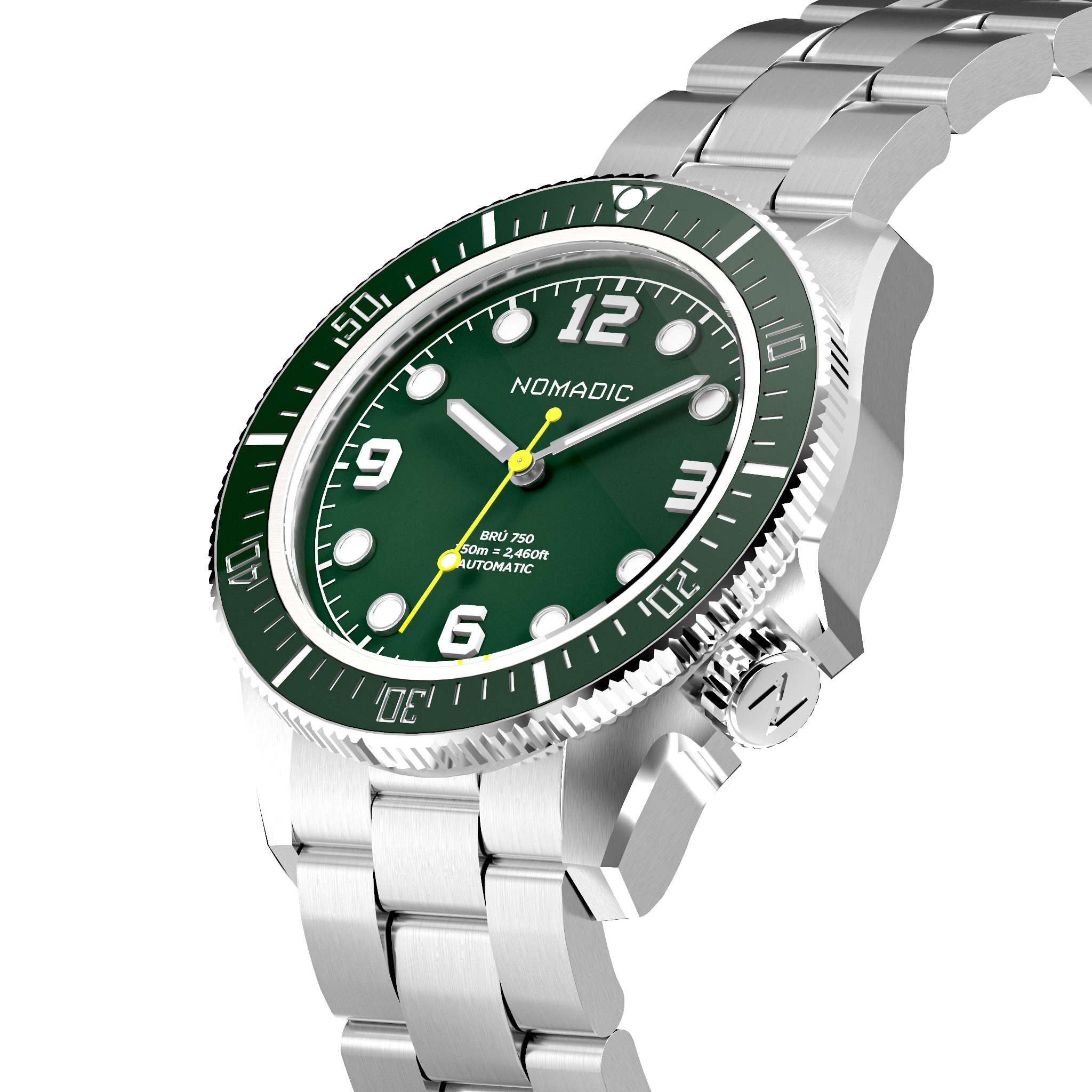 Brú 750 - 42mm Ti5 Deep Dive - Emerald Abyss