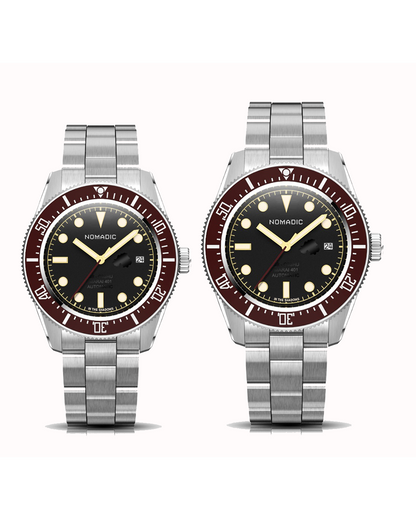 Special Project 010 - Crimson Dawn in the Shadows - Maraí 401 - Dive Watch