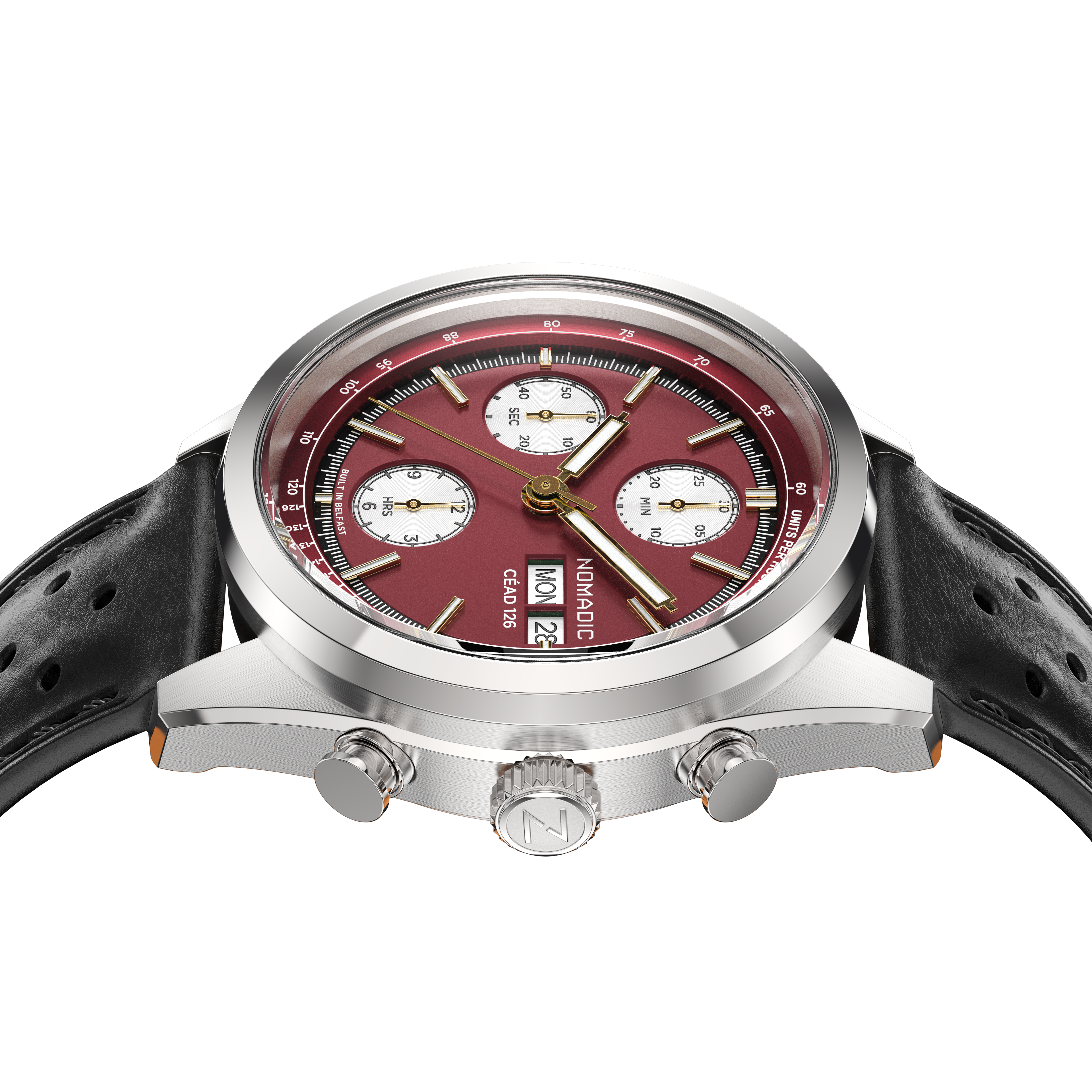 Céad 126 - Crimson Dawn - Chronograph