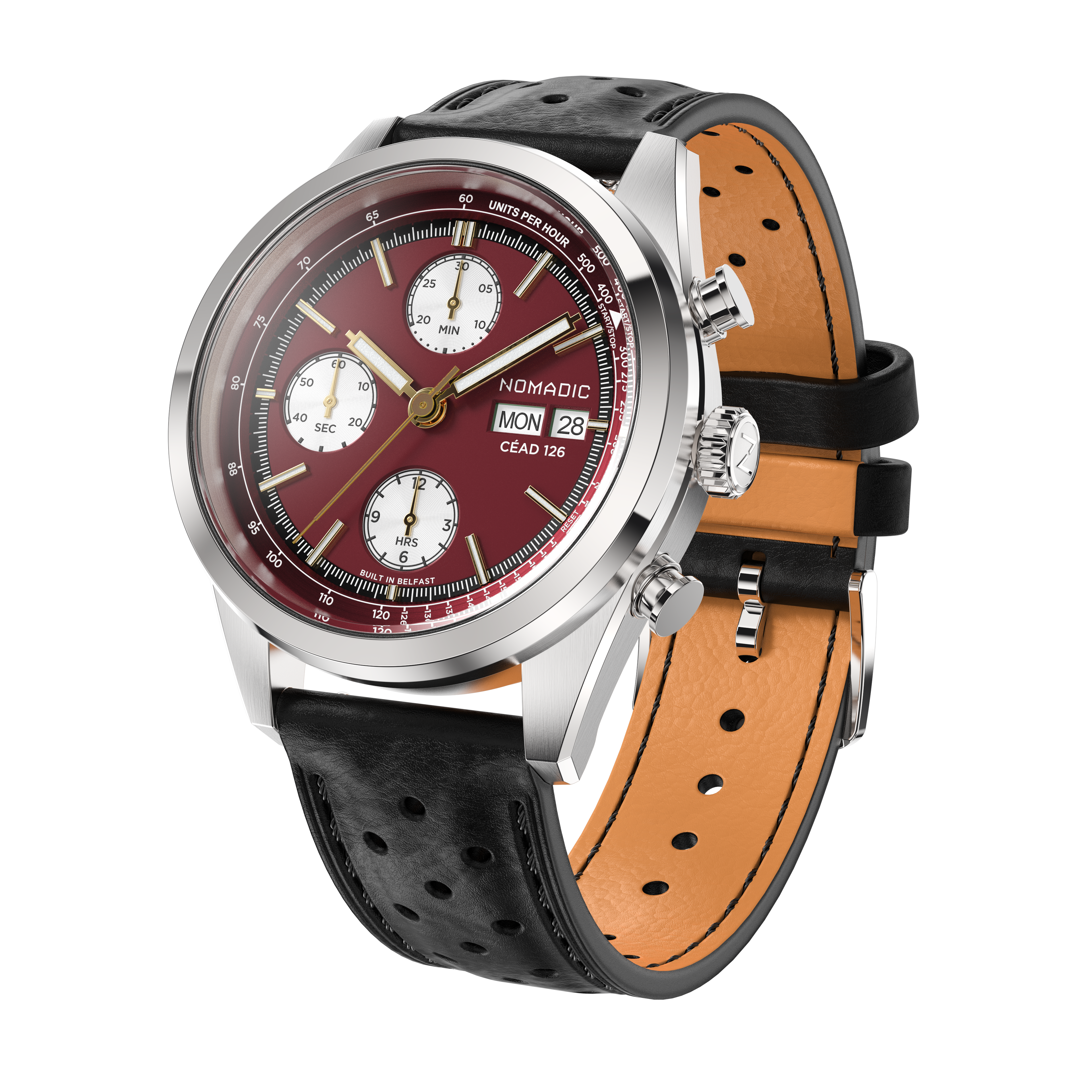 Céad 126 - Crimson Dawn - Chronograph