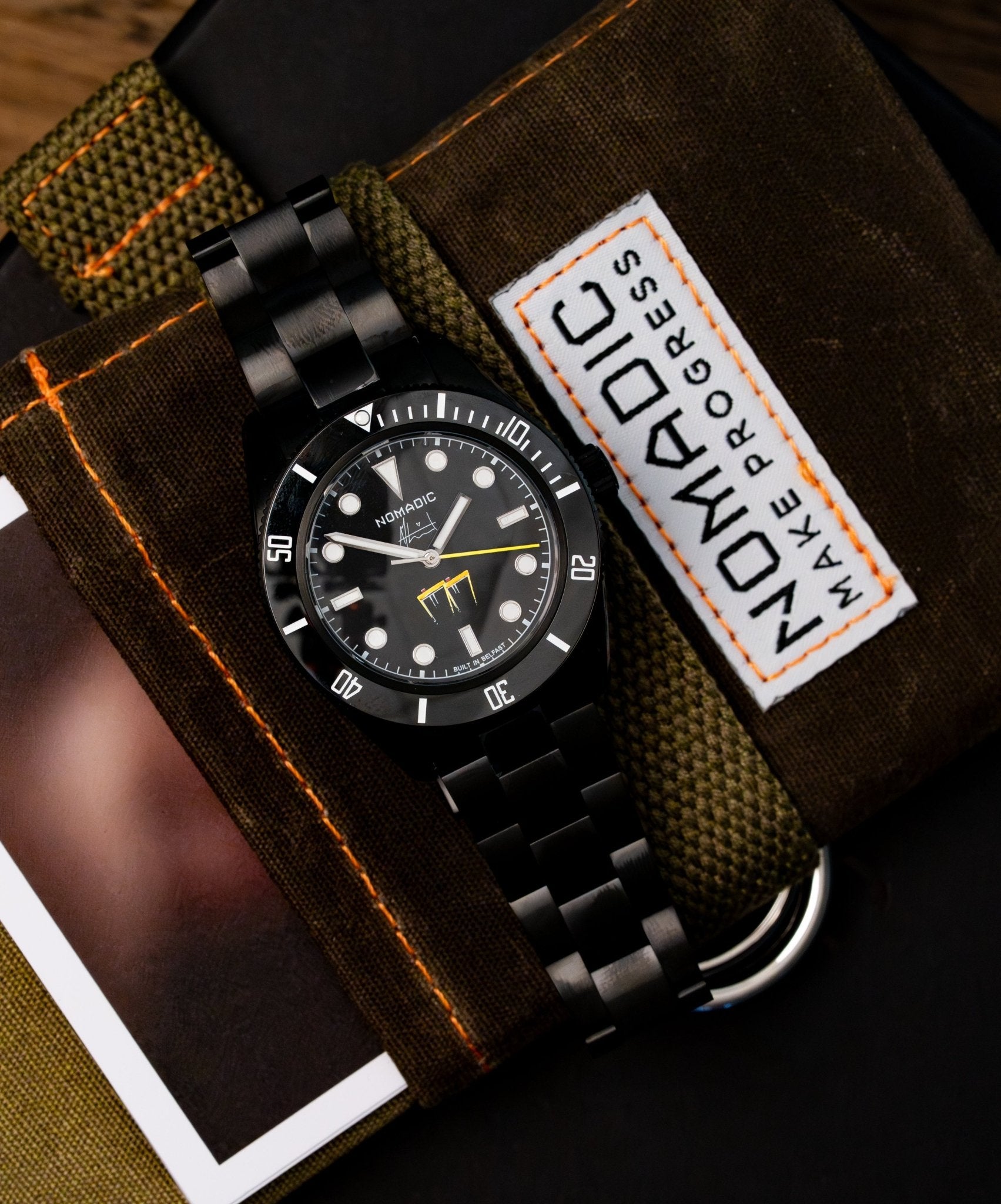 Nomadic X Nomadic x AJ Laird - No Place Like Home - Limited Edition Dive Watch