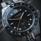 Fíor 555 - GMT Watch (41mm) - Pitch Black and Grey (1st Edtn)