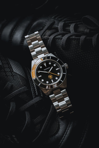 Amber Army Pitch-Master - Football / Soccer Timing Watch - Carrick Rangers FC