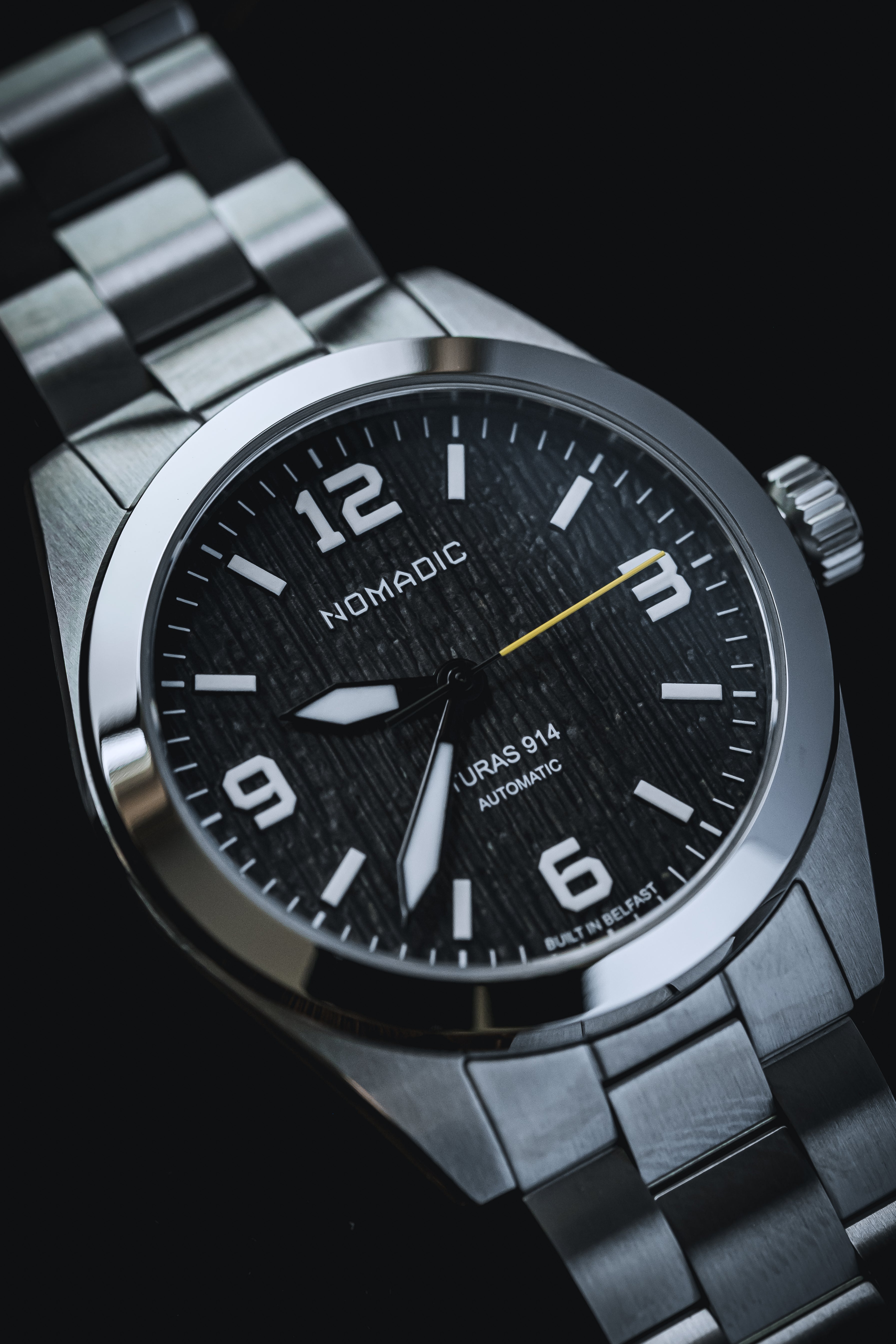 Turas 914 -  Black Ice - Expedition Watch (39mm)