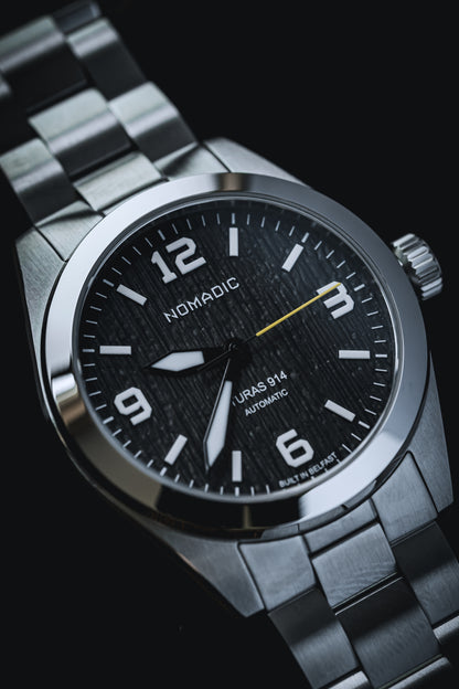 Turas 914 -  Black Ice - Expedition Watch (39mm)