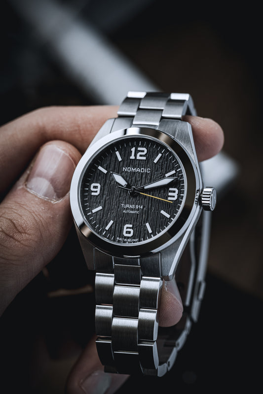 Turas 914 -  Black Ice - Expedition Watch (39mm)(2025 EDTN)
