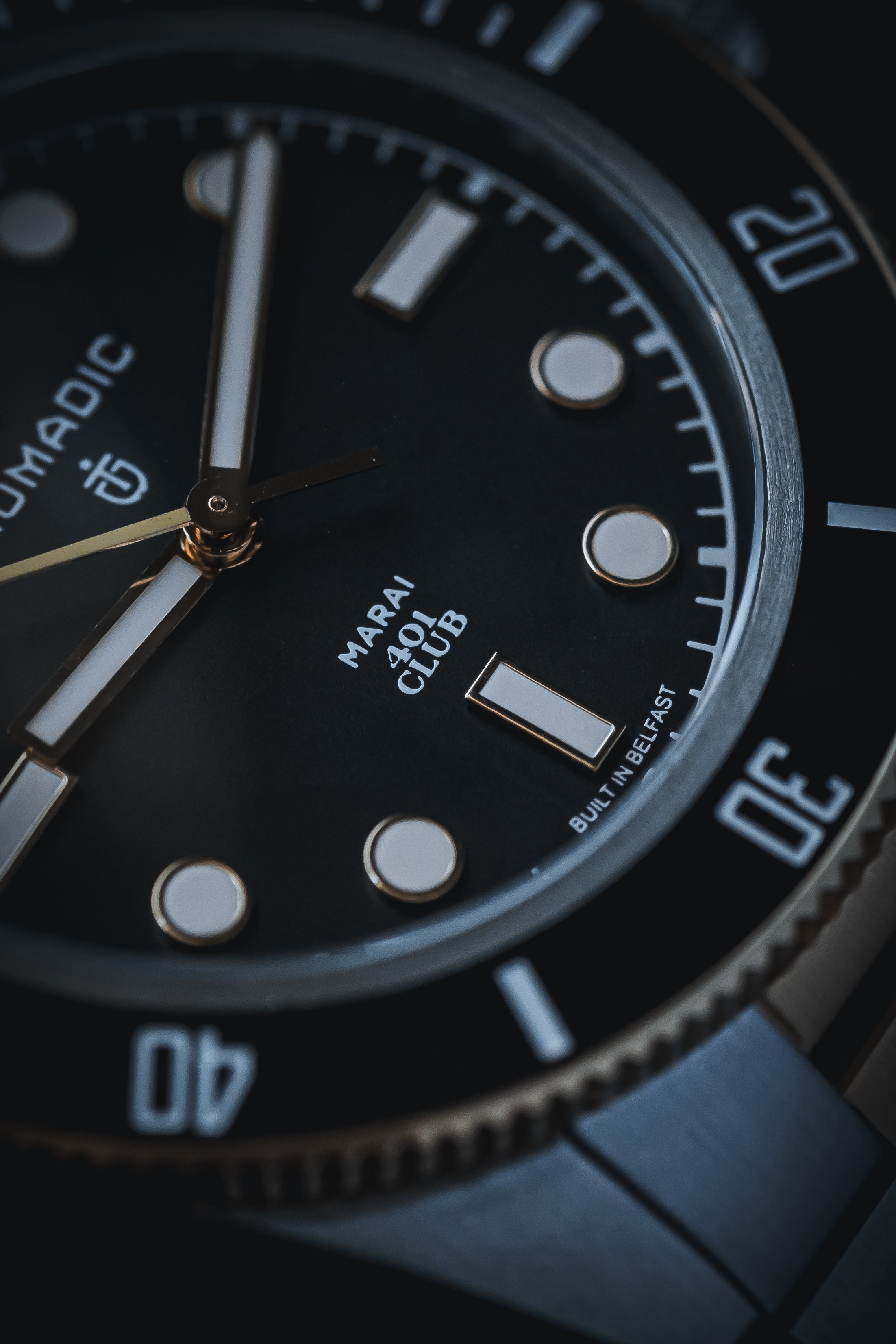 Maraí '401 Club' by Titanic Distillers - Ltd Edtn Dive Watch