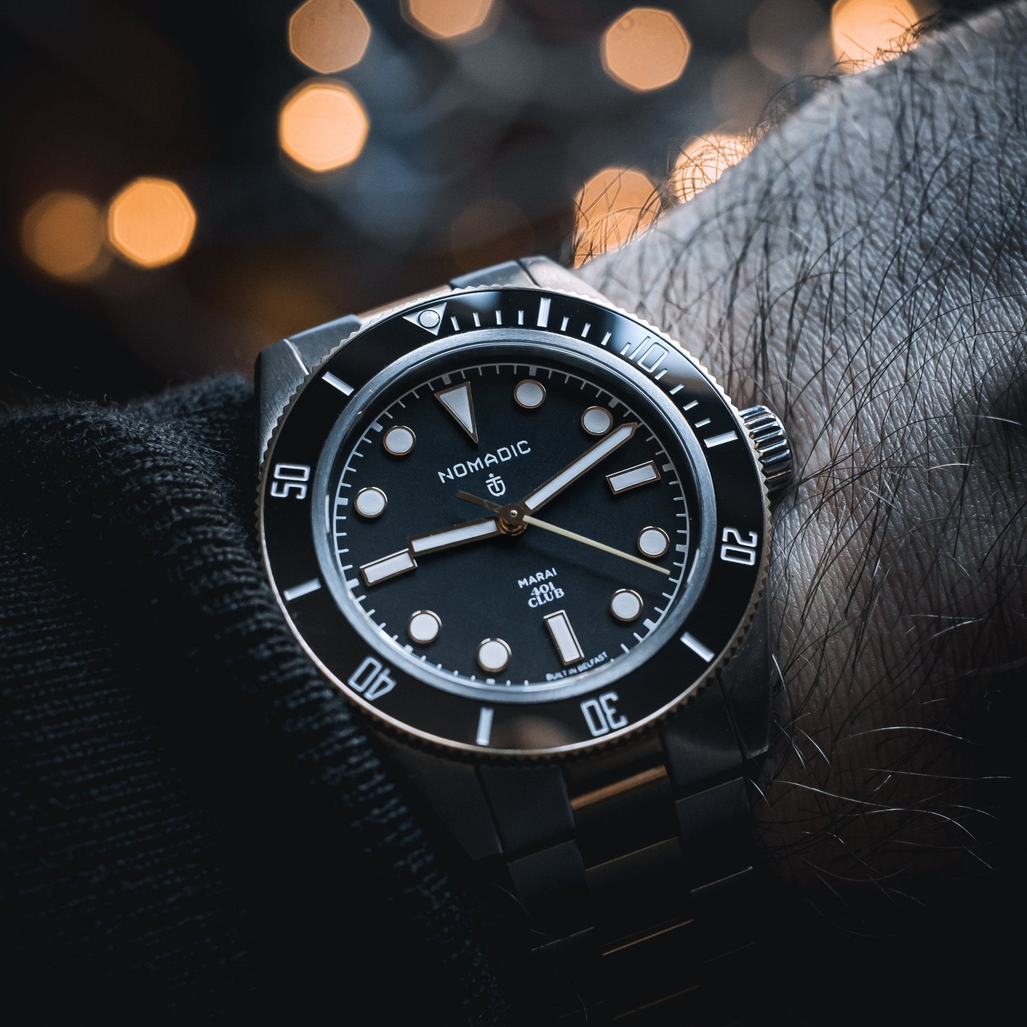 Maraí '401 Club' by Titanic Distillers - Ltd Edtn Dive Watch