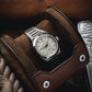 Cíor 928 - Mint Green with diamonds - Luxury Sports Watch (36mm)