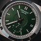 Cíor 928 - Emerald Abyss with Diamonds - Luxury Sports Watch (36mm)