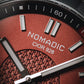 Cíor 928 - Crimson Dawn - Luxury Sports Watch (36mm)