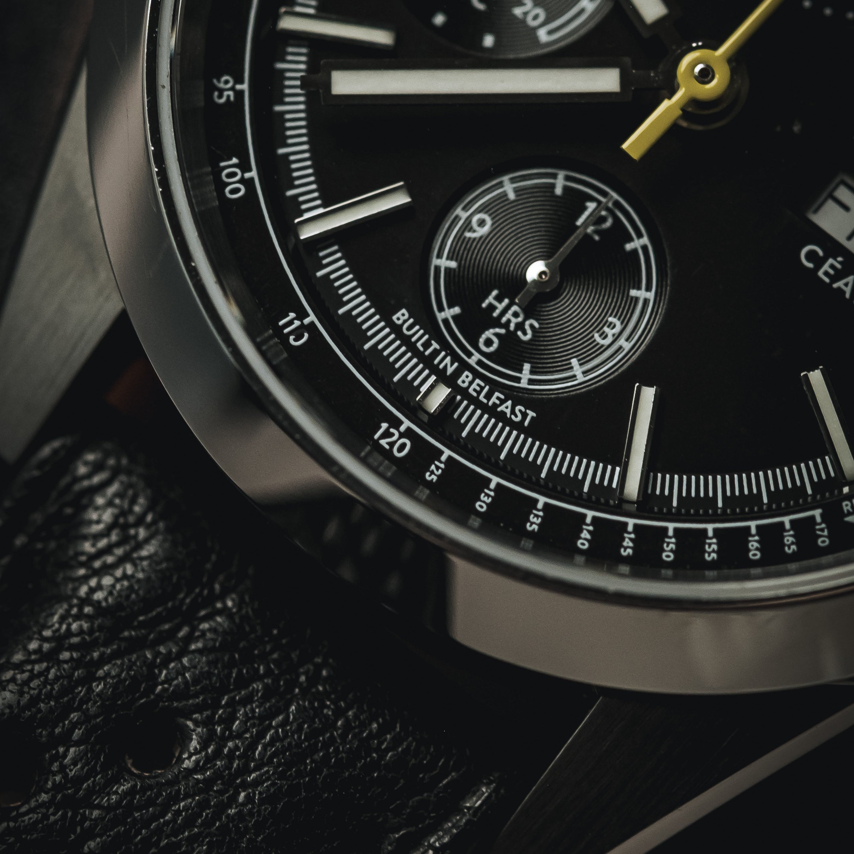 Céad 126 - Pitch Black - Chronograph