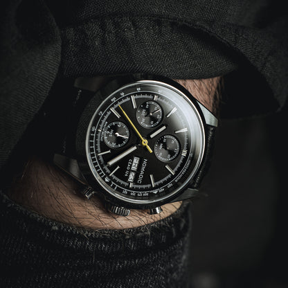 Céad 126 - Pitch Black - Chronograph