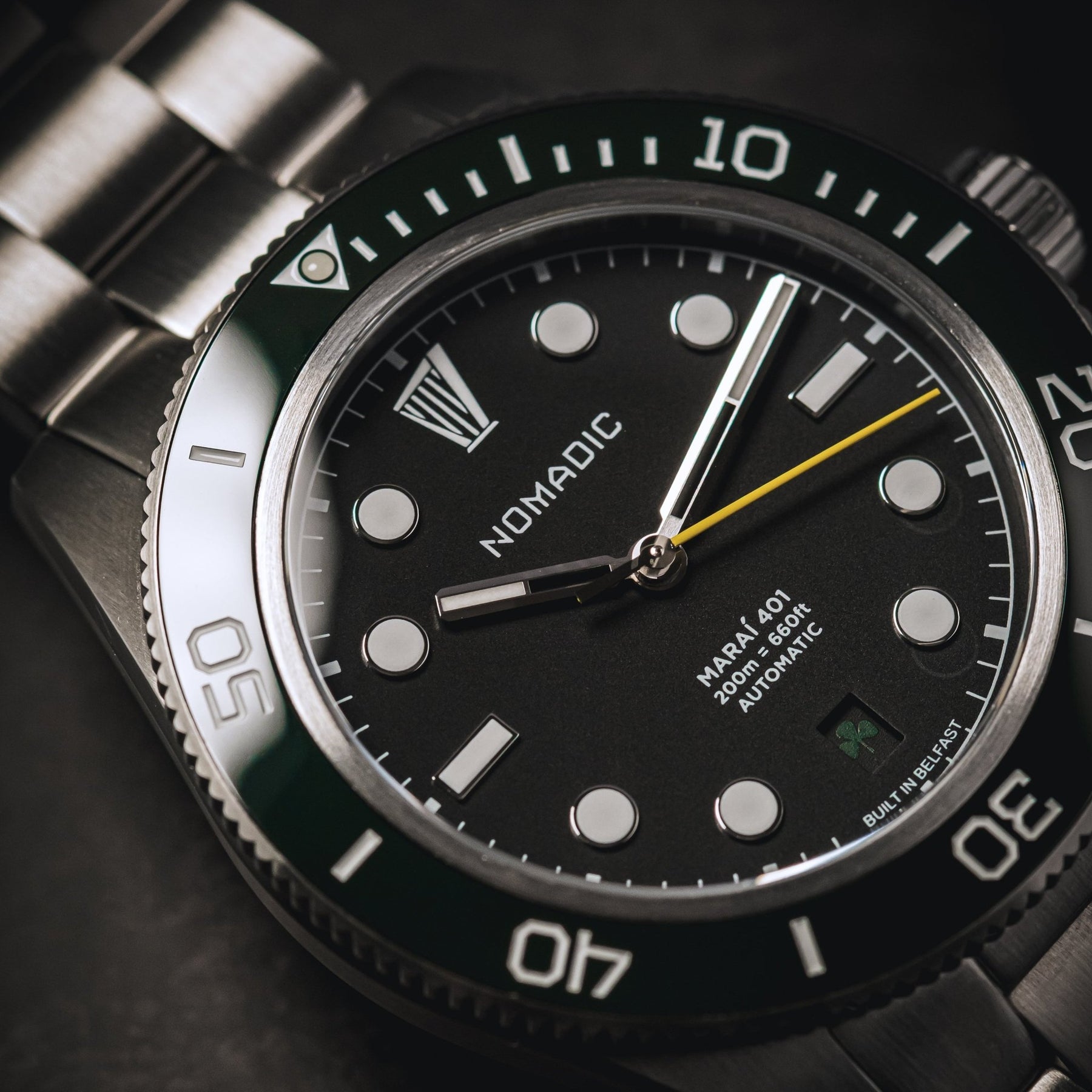 (40mm) Maraí 401 - Black Shamrock Limited Edition