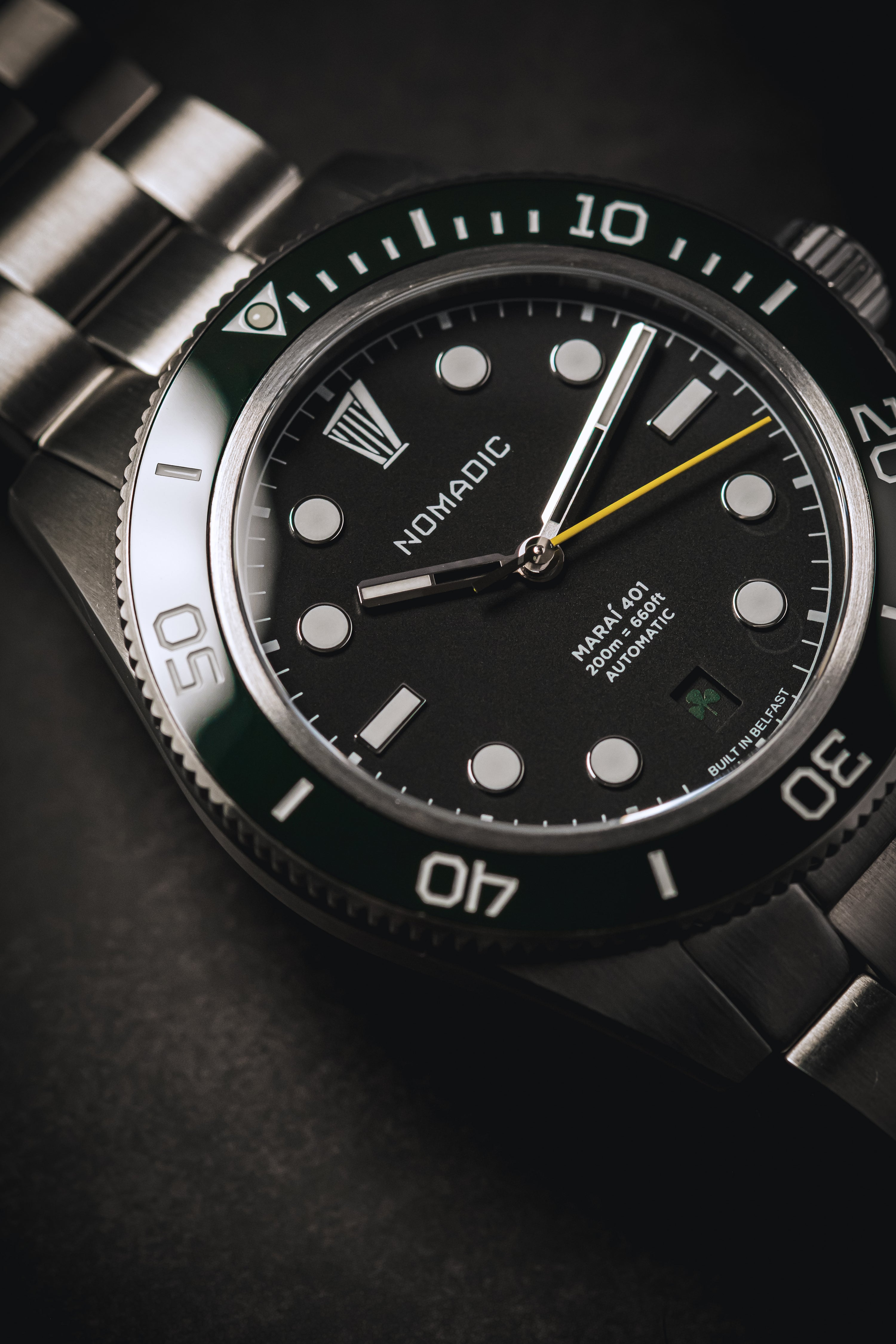 (40mm) Maraí 401 - Black Shamrock Limited Edition