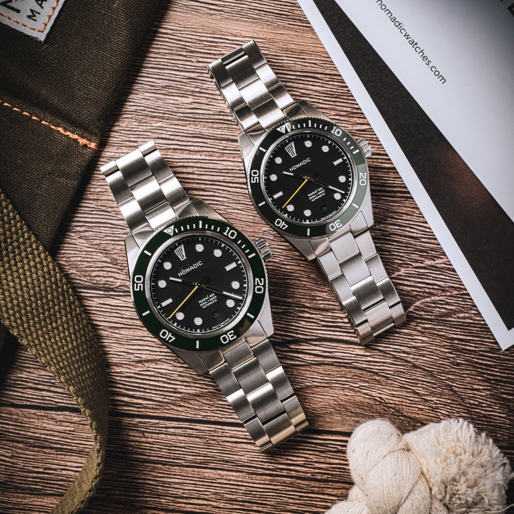 (36mm) Maraí 401 Compact - Black Shamrock Limited Edition