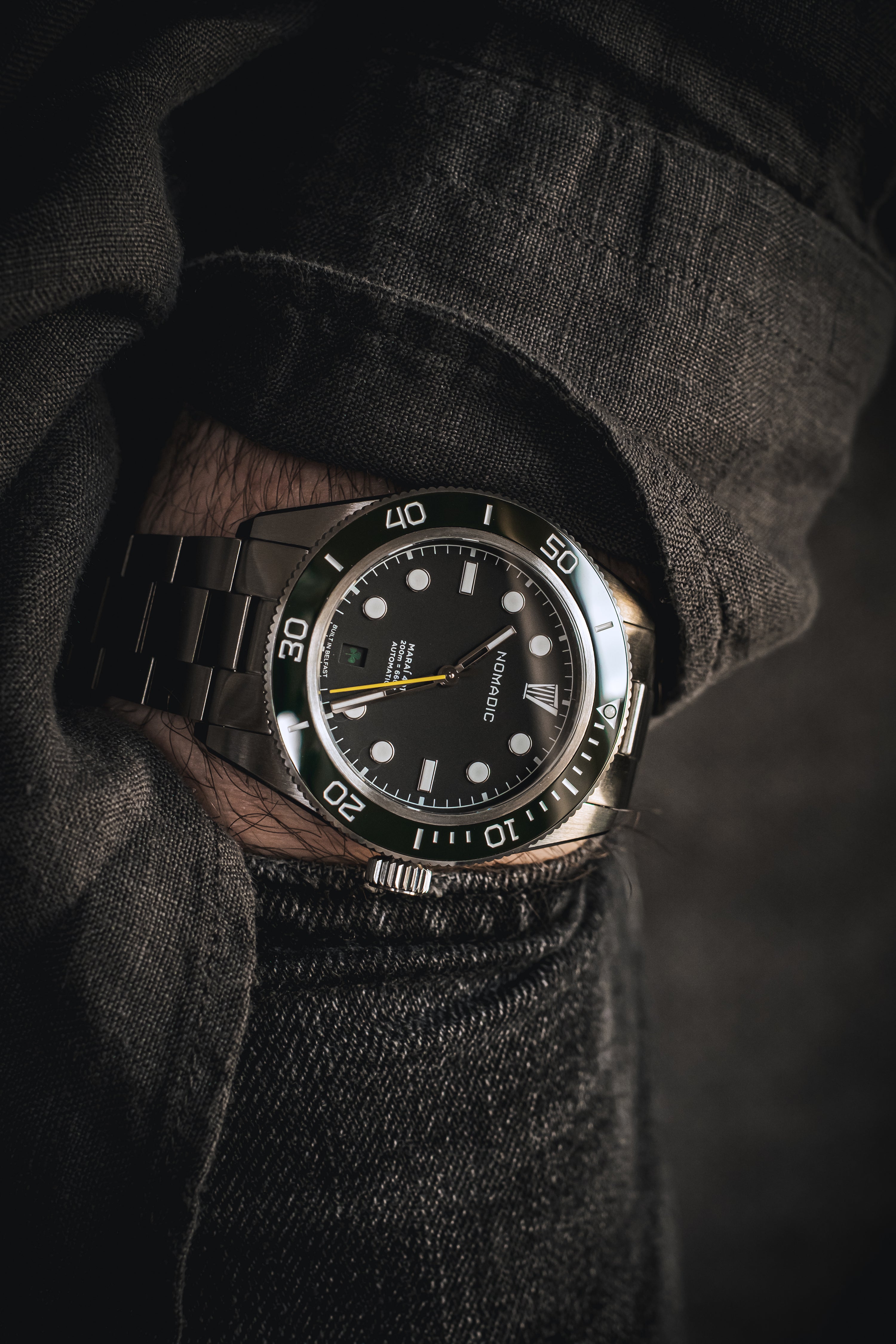 Maraí 401 Compact (36mm) - The Black Shamrock Limited Edition - Dive Watch