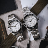 Navigator White - Maraí 401 - 40mm Dive Watch (2026 Edition)
