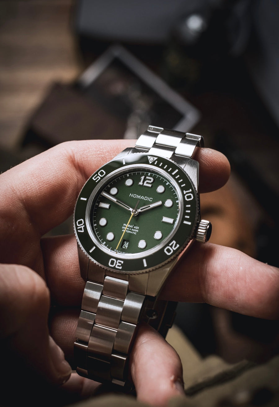 Emerald Abyss - Maraí 401 - 40mm Dive Watch (2026 Edition)