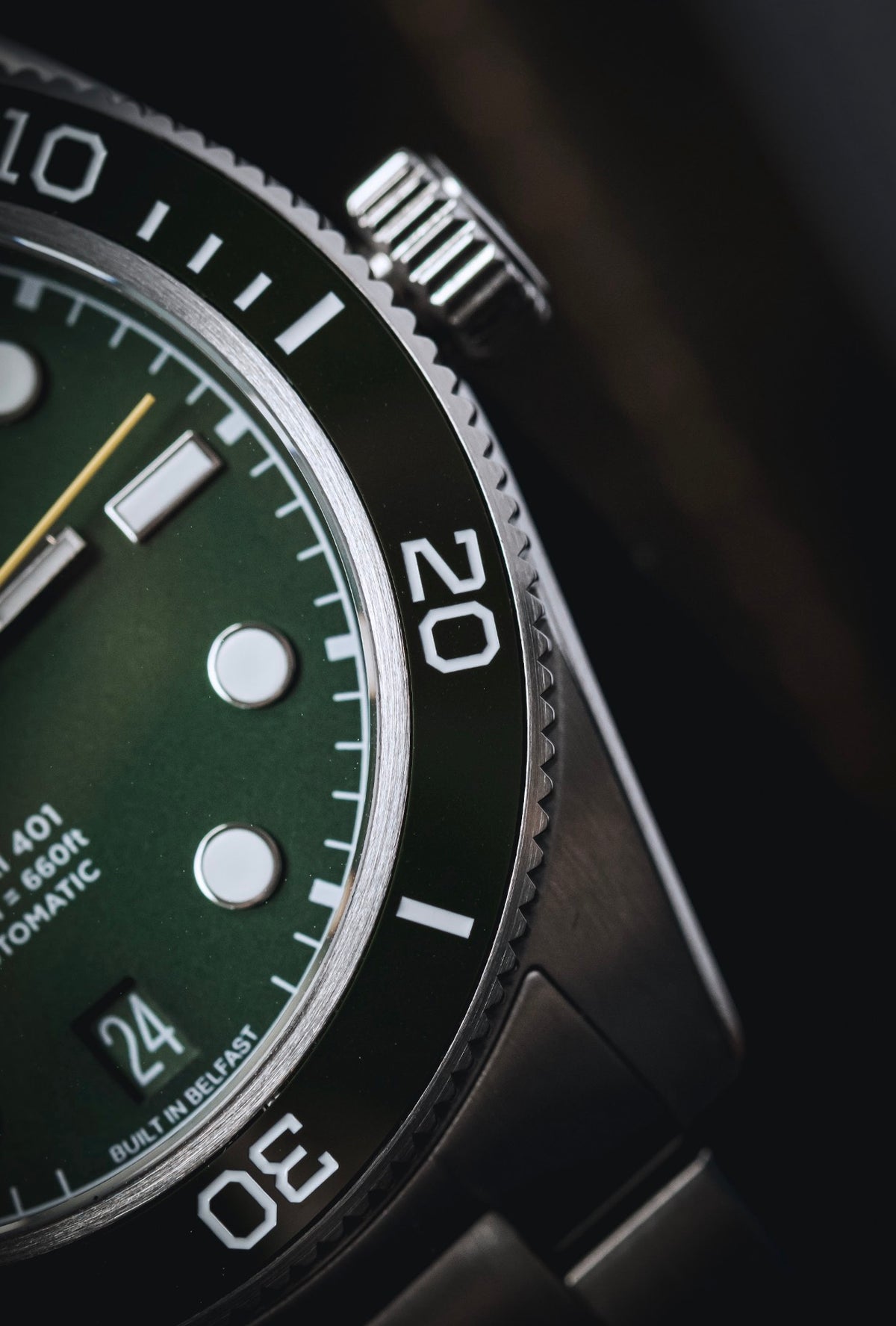 Emerald Abyss - Maraí 401 - 40mm Dive Watch (2026 Edition)