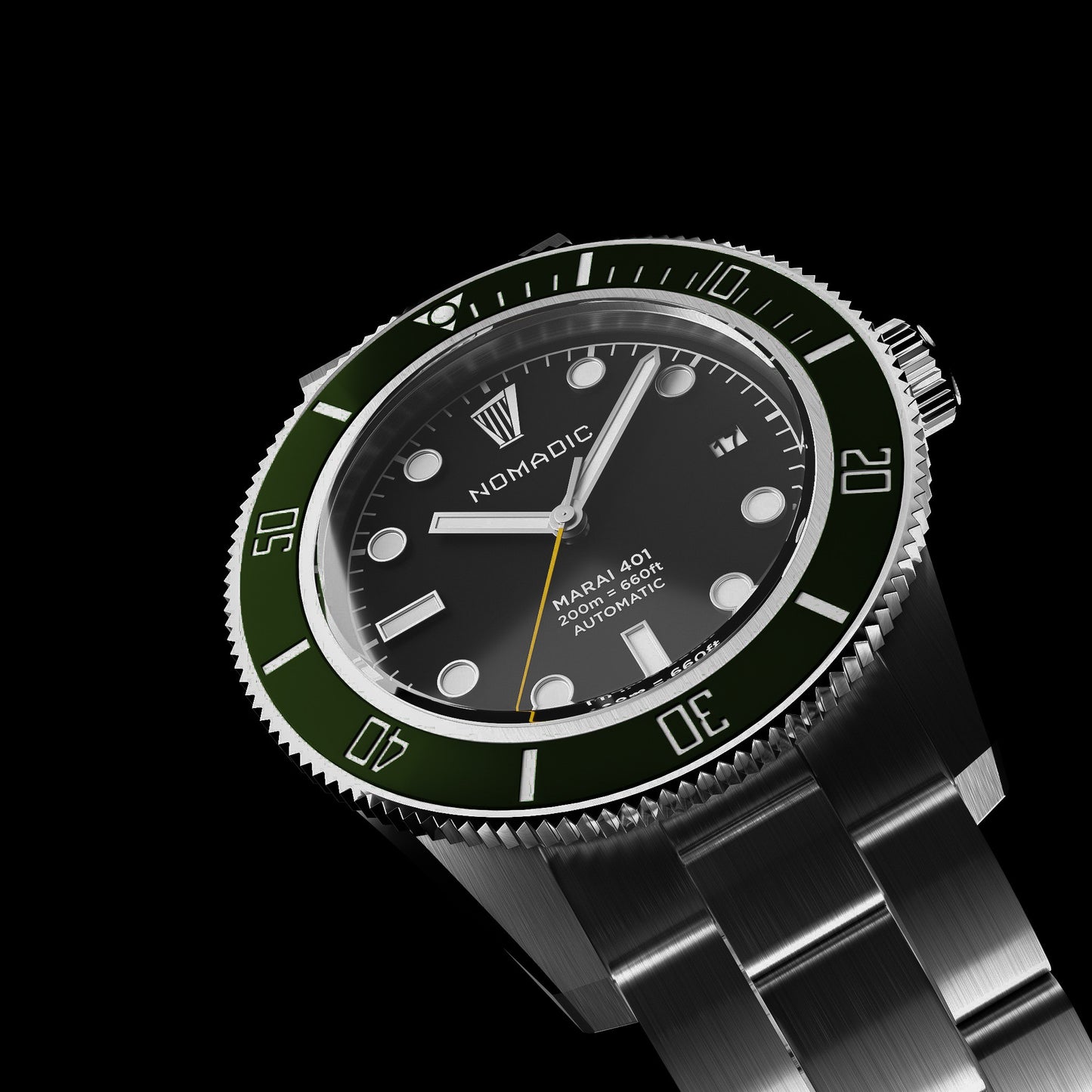 Black Shamrock - Ltd Edtn St. Patricks Day 2025 - Maraí 401 - Dive Watch (40mm)