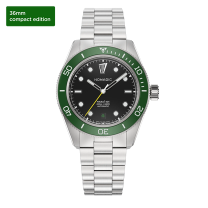 (36mm) Maraí 401 Compact - Black Shamrock Limited Edition
