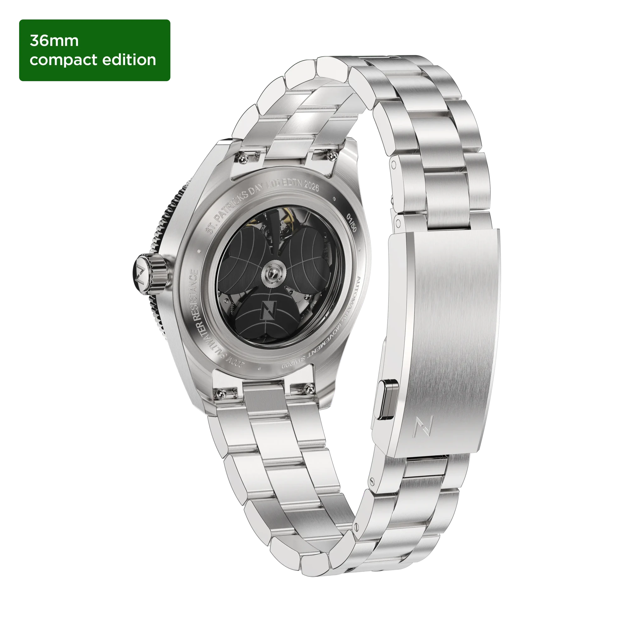 (36mm) Maraí 401 Compact - Black Shamrock Limited Edition