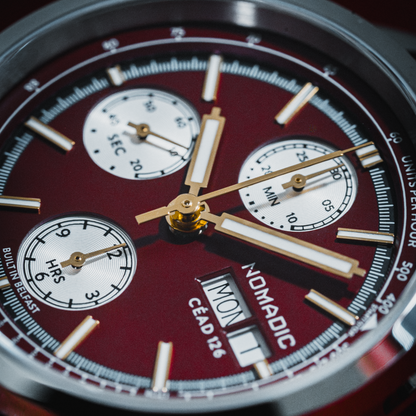Céad 126 - Crimson Dawn - Chronograph