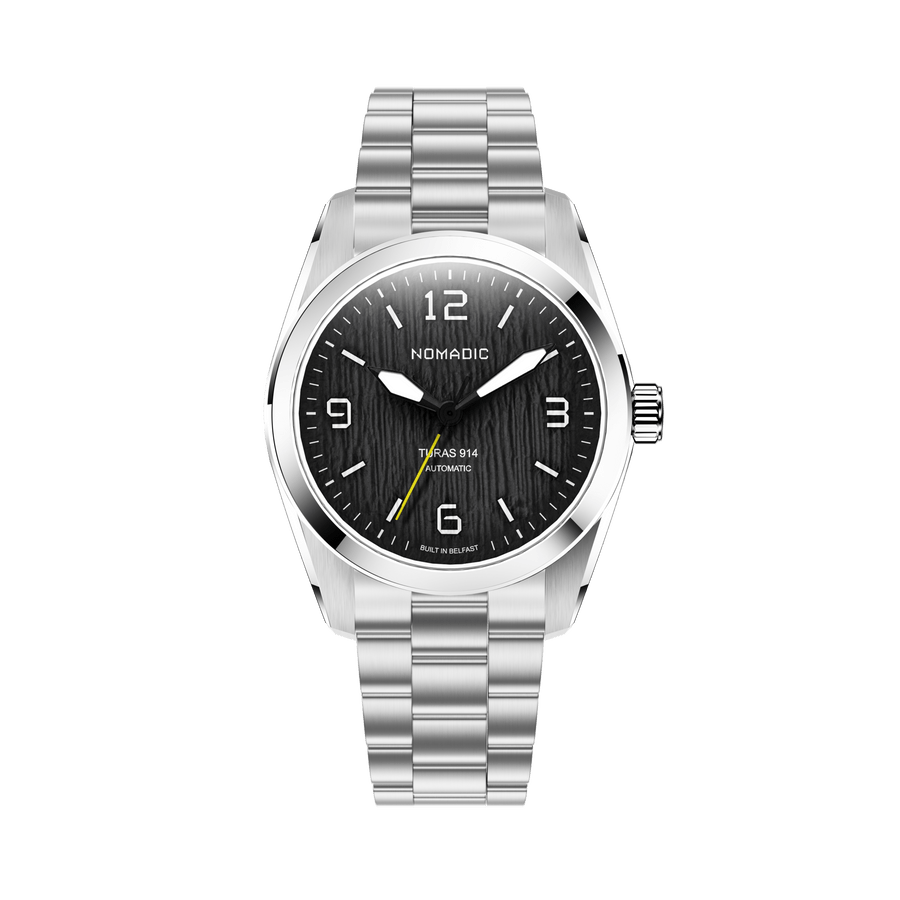 Turas 914 -  Black Ice - Expedition Watch (39mm)