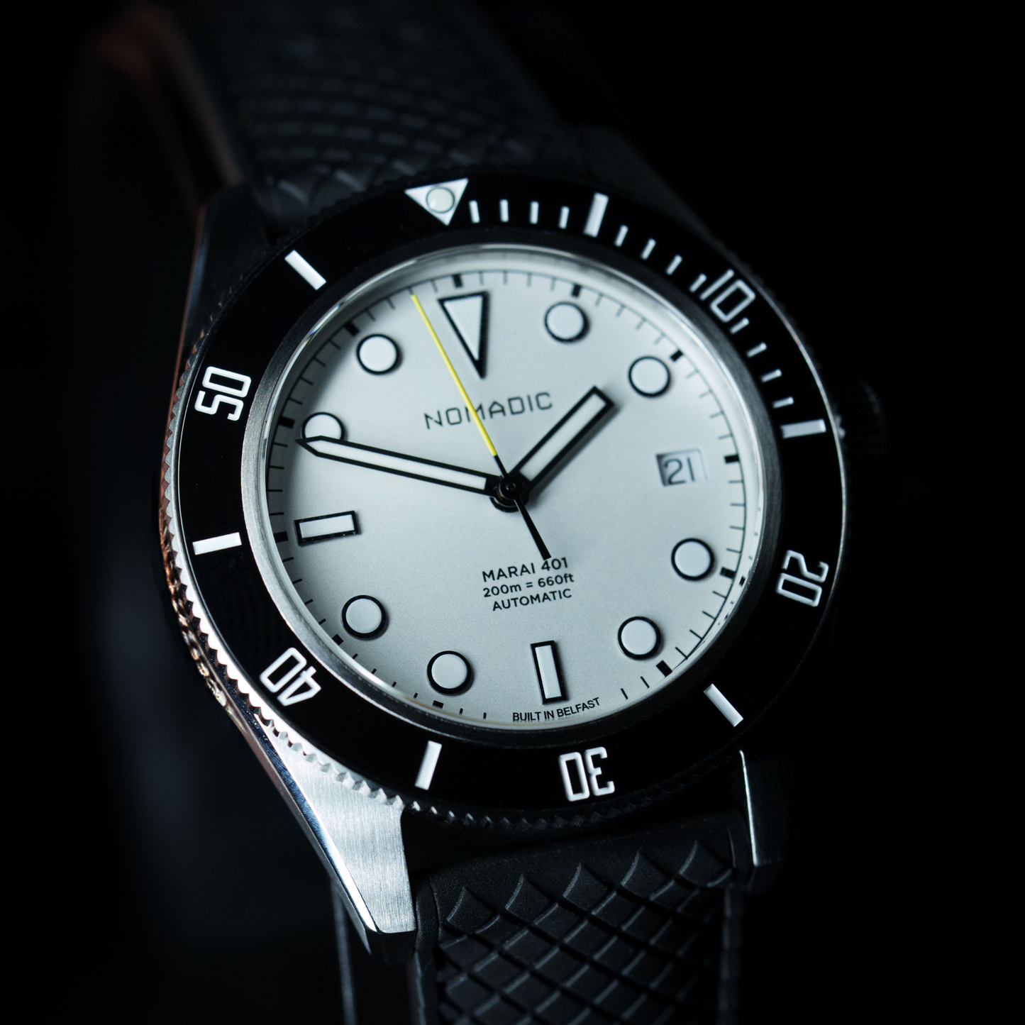 Navigator White - Maraí 401 - Dive Watch