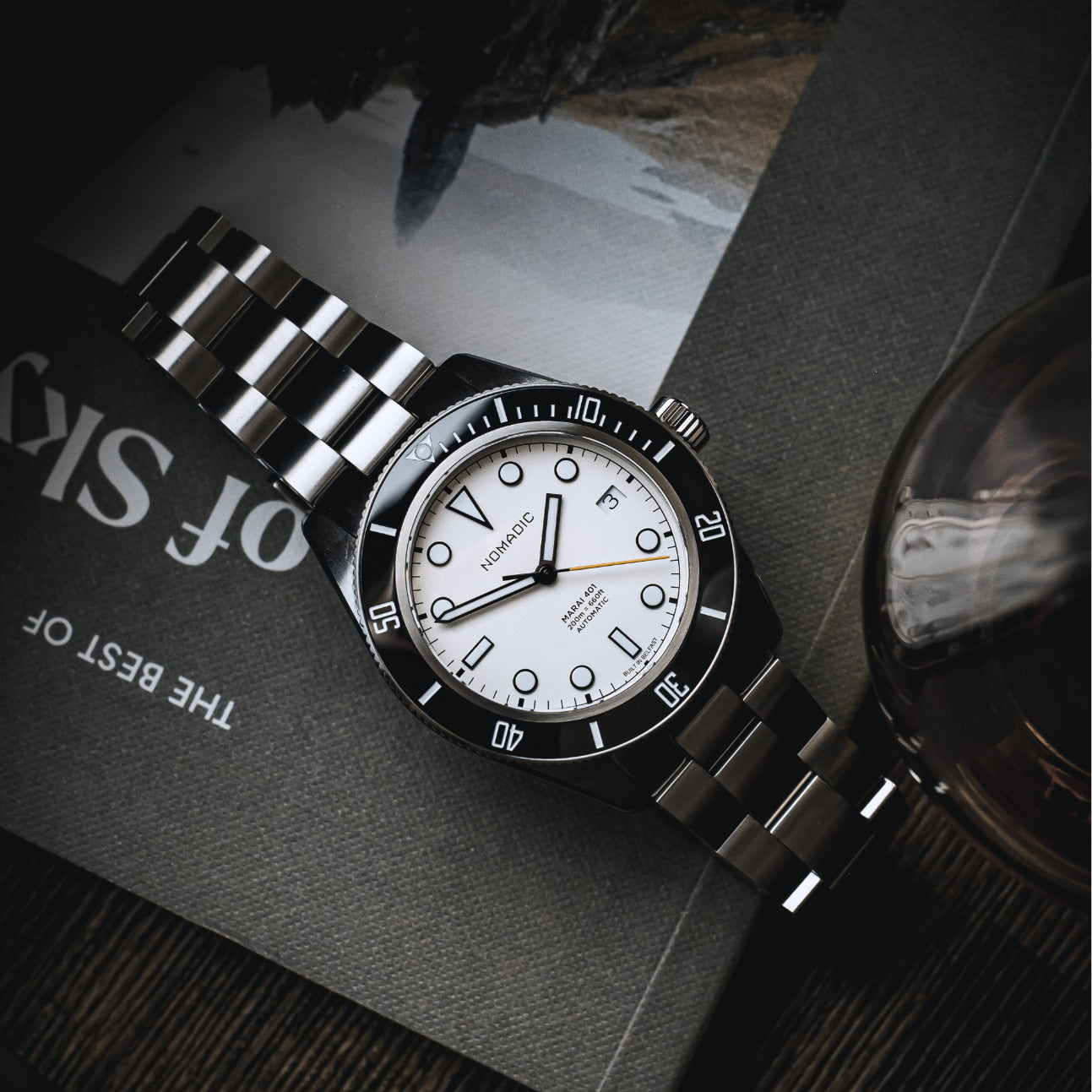 Navigator White - Maraí 401 - Dive Watch