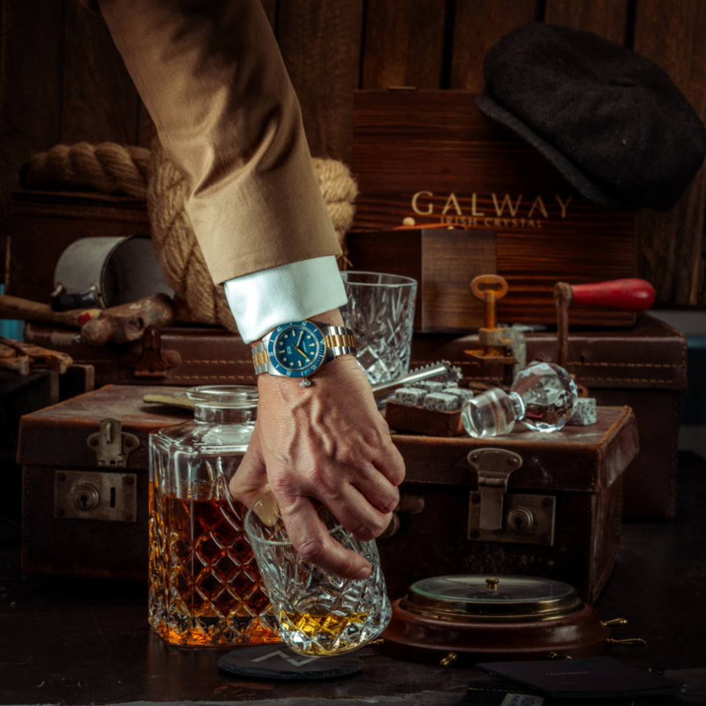 The Skipper's Selection Whiskey Set - Galway Crystal x Nomadic