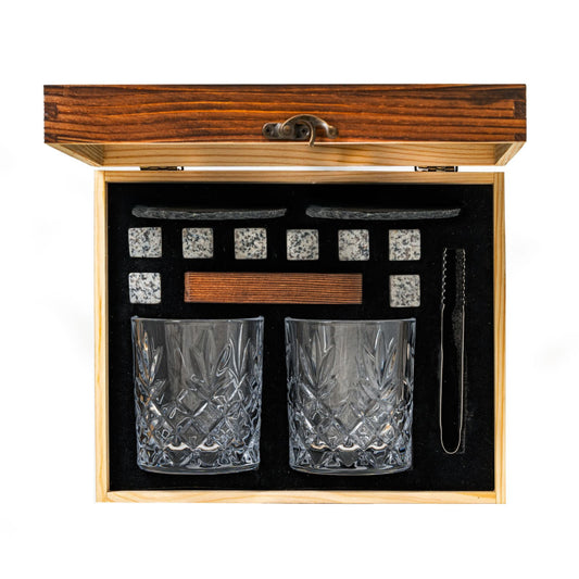 The Skipper's Selection Whiskey Set - Galway Crystal x Nomadic