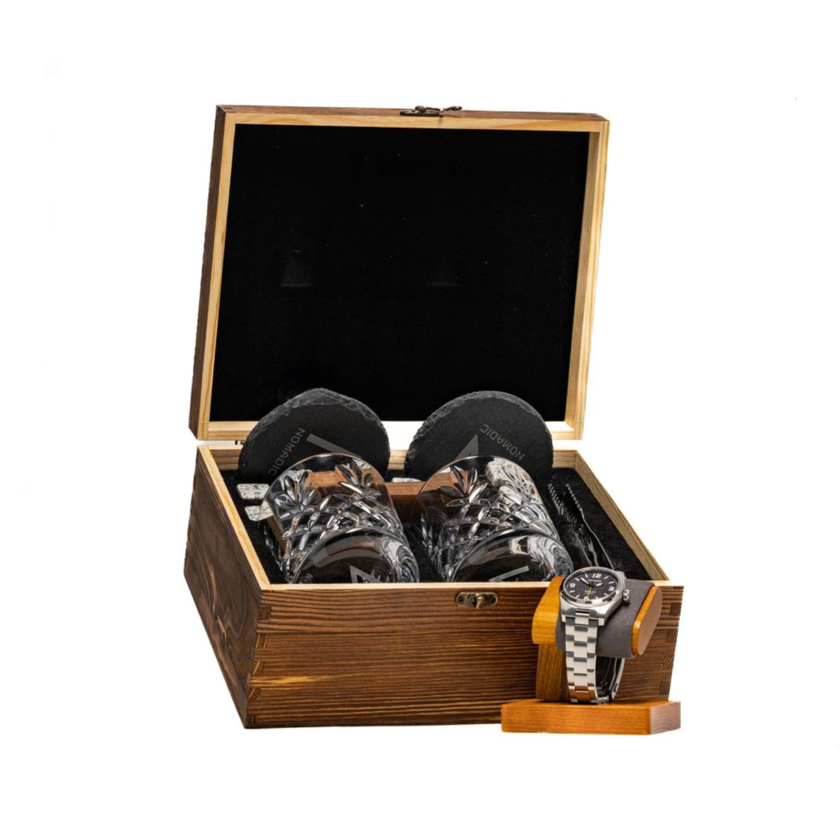 The Skipper's Selection Whiskey Set - Galway Crystal x Nomadic