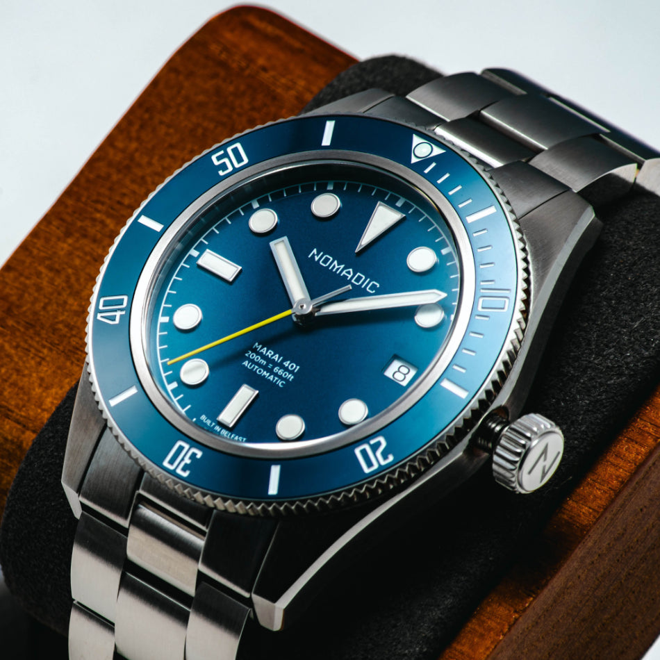 Deep Ocean Blue - Maraí 401 - Dive Watch