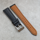 Strap Tailor - Buttero Watch Strap - Black - Medium - 20mm