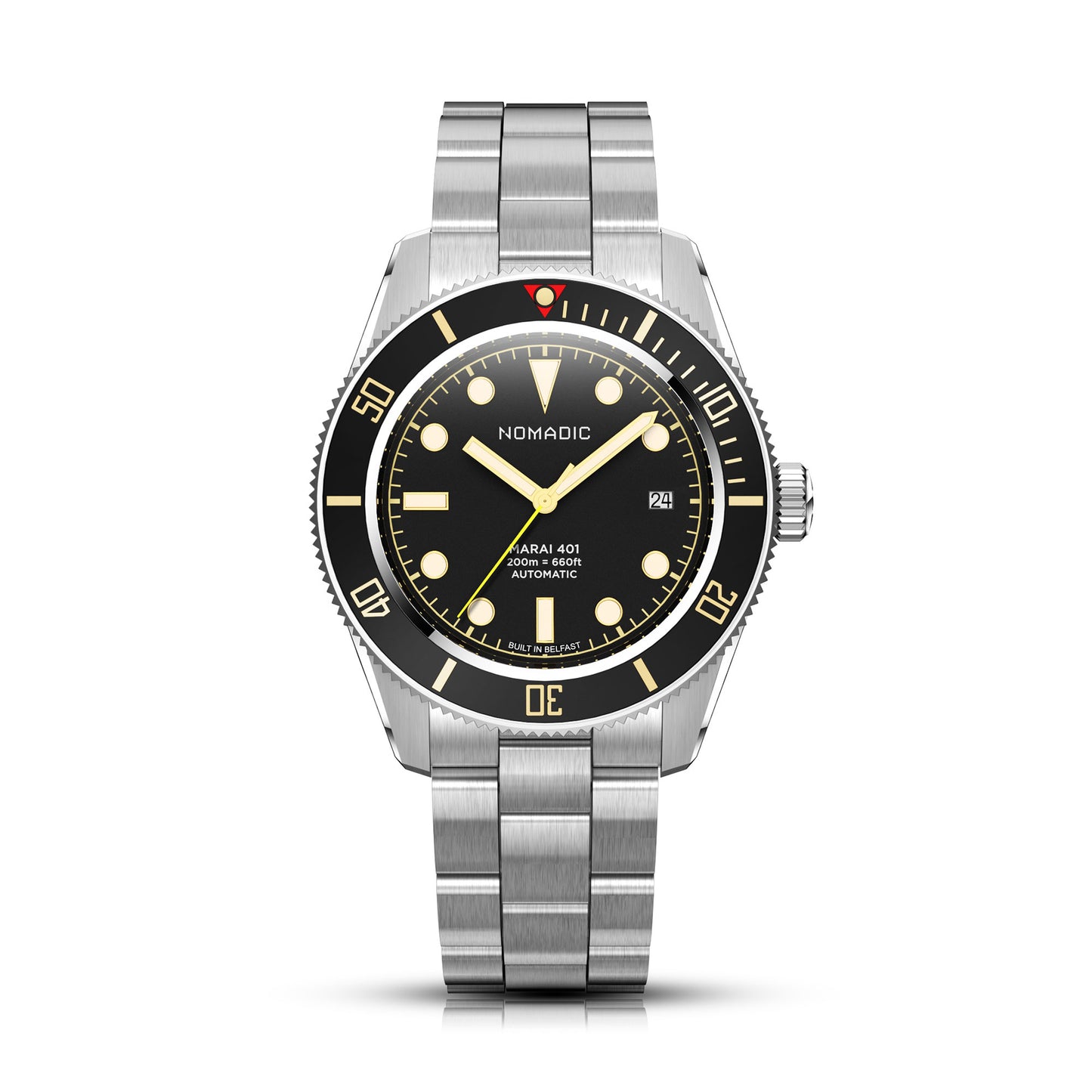 Classic Black and Gold - Maraí 401 - Dive Watch