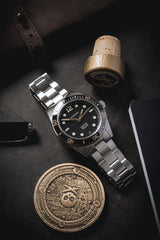 Classic Black and Gold - Maraí 401 Compact - 36mm Dive Watch (2026 Edition)
