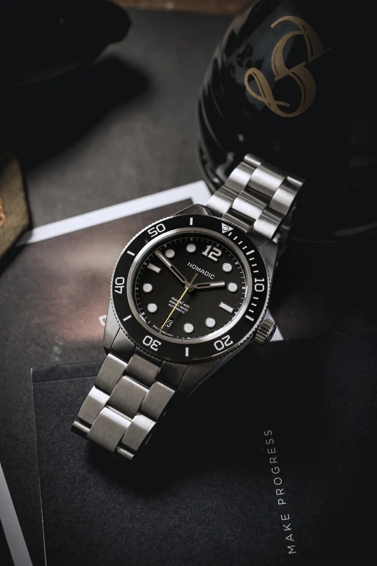 Pitch Black - Maraí 401 - 40mm Dive Watch (2026 Edition)