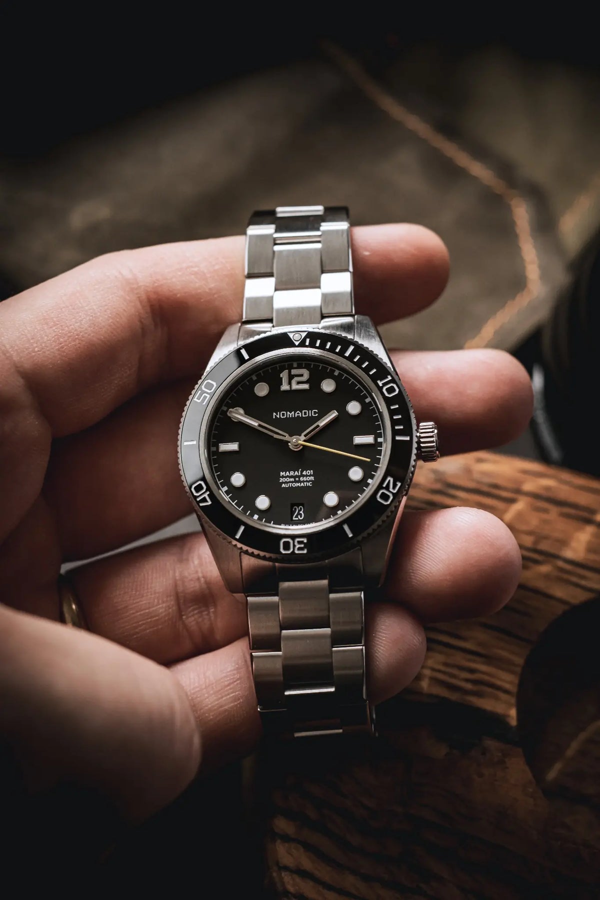 Pitch Black - Maraí 401 - 40mm Dive Watch (2026 Edition)